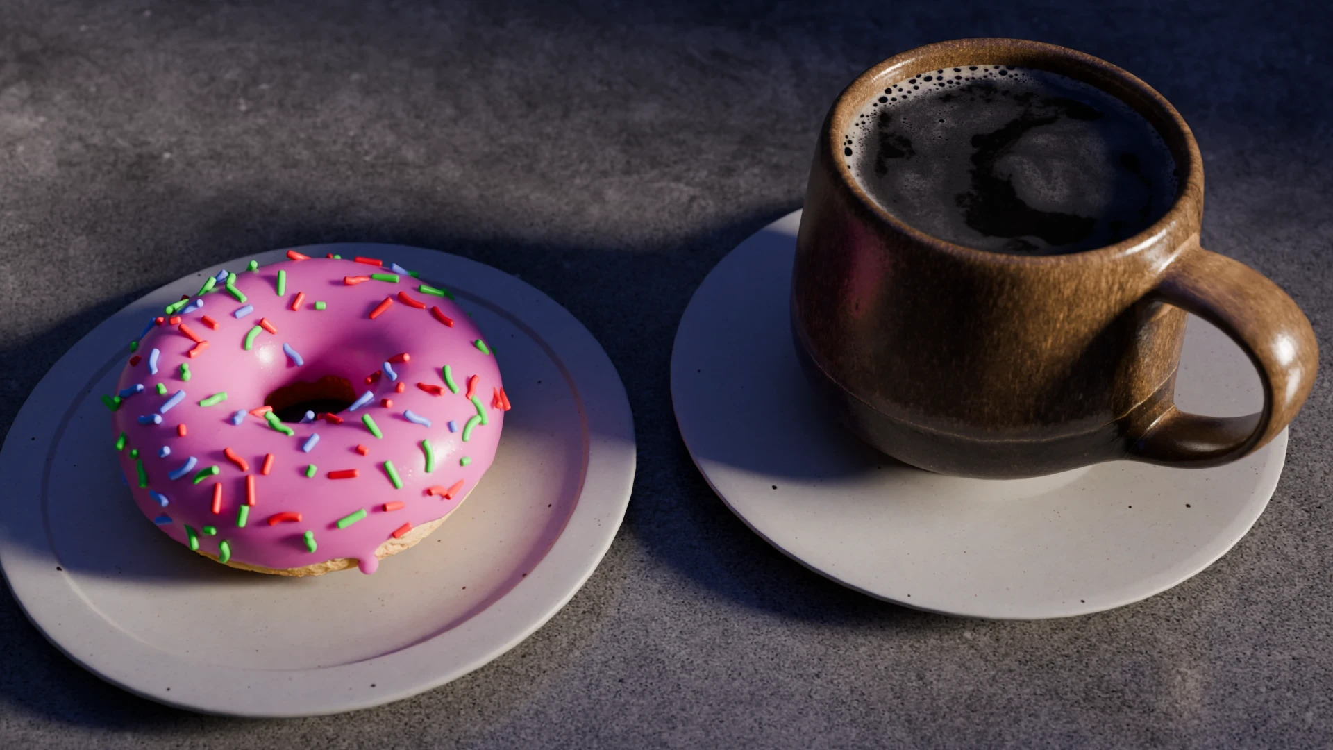 Donut and Coffee