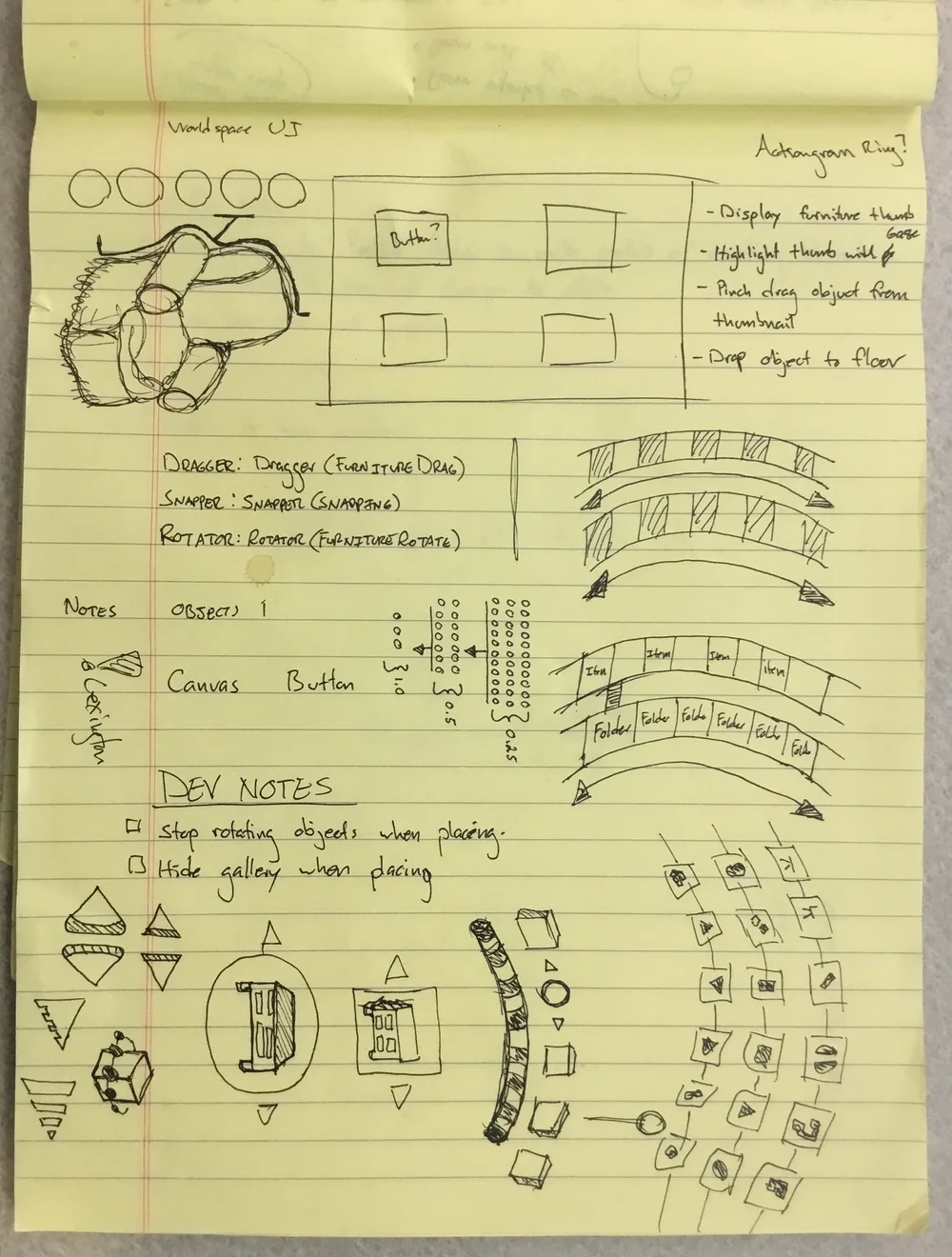 Research and sketching
