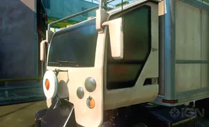 The repurposed van.